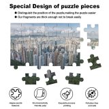 yanfind Picture Puzzle Hong Kong City Victoria Peak Cityscape Daytime Aerial Skyscrapers Clouds Harbor Family Game Intellectual Educational Game Jigsaw Puzzle Toy Set