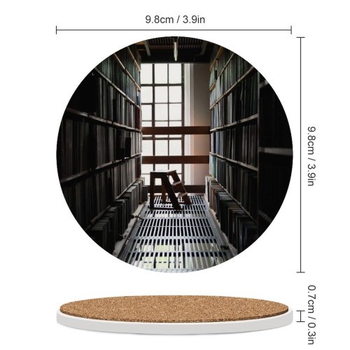 yanfind Ceramic Coasters (round) Copenhagen Library Images  Stool Tunnel Ladder Wallpapers Stock Free Stair Hall Family Game Intellectual Educational Game Jigsaw Puzzle Toy Set