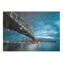 yanfind Picture Puzzle Sydney Harbour  Milsons Point Australia Cityscape River Night Lights Sky Family Game Intellectual Educational Game Jigsaw Puzzle Toy Set