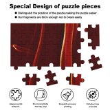 yanfind Picture Puzzle Abstract  Aroma Art Curve Dynamic Elegant Flow form Incense Magic Motion#371 Family Game Intellectual Educational Game Jigsaw Puzzle Toy Set