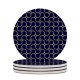 yanfind Ceramic Coasters (round) Decoration Simplicity Striped Shaped Seamless Grid Interlocked Row Cube Sewing  Slanted Family Game Intellectual Educational Game Jigsaw Puzzle Toy Set