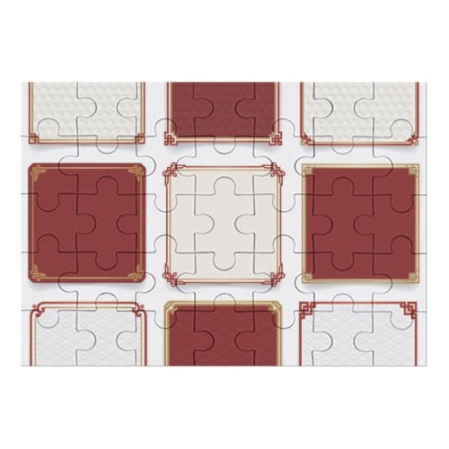 yanfind Picture Puzzle Chinese Playing Clean Cultures Dimensional Packaging Styles Gold Elegance Empty Tradition Web Family Game Intellectual Educational Game Jigsaw Puzzle Toy Set