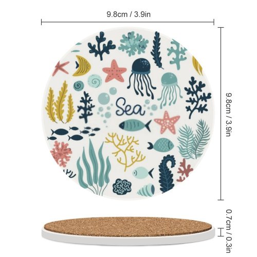 yanfind Ceramic Coasters (round) 微信图片_20210407031452 Family Game Intellectual Educational Game Jigsaw Puzzle Toy Set
