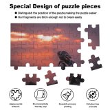 yanfind Picture Puzzle Cute Statue Sunset Family Game Intellectual Educational Game Jigsaw Puzzle Toy Set