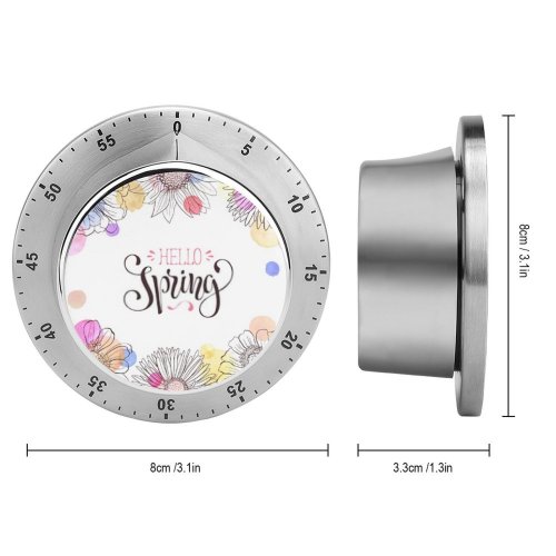 yanfind Timer Drawn Border Words Hello Pastel Romantic Calligraphic  Motivation Positive Inspire Lettering 60 Minutes Mechanical Visual Timer
