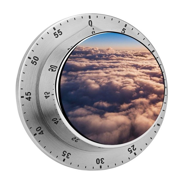 yanfind Timer Above Clouds Fiordland National Park Sunny 60 Minutes Mechanical Visual Timer