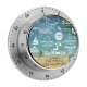 yanfind Timer Island Umbrella Tropical Leaf Beach Tree Sea Flower Sailboat  Border Hibiscus 60 Minutes Mechanical Visual Timer