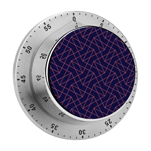 yanfind Timer Row Simplicity Weaving Interlocked Seamless Woven Tilt Retro Social Elegance Layered Slanted 60 Minutes Mechanical Visual Timer