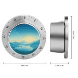yanfind Timer Coyle Lakeside Sunrise Early Morning Minimal Art Gradient Landscape Scenic Panorama 60 Minutes Mechanical Visual Timer