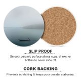 yanfind Ceramic Coasters (round) Atlantic Images Ocean Fog Mist Kids Wallpapers Boat Lake  Travel Tree Family Game Intellectual Educational Game Jigsaw Puzzle Toy Set