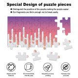 yanfind Picture Puzzle Blank Beige Dawn Seamless Morning Purple Dark Curve Sunset Neon Gradient Magenta Family Game Intellectual Educational Game Jigsaw Puzzle Toy Set