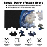 yanfind Picture Puzzle PIROD Space Black Dark  Planet Warming Family Game Intellectual Educational Game Jigsaw Puzzle Toy Set