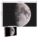 yanfind Picture Puzzle Astronomy Meteor Crater  Moonlight Night Outer Space Planetary Science Sky Waxing Family Game Intellectual Educational Game Jigsaw Puzzle Toy Set