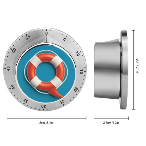 yanfind Timer Ideas Rope Buoy Lifeguard Online Talking Travel Ship UK Safety Messaging Support 60 Minutes Mechanical Visual Timer