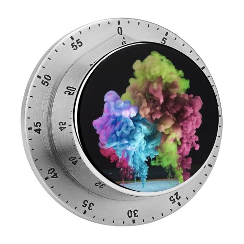 yanfind Timer Studio Liquid Flowing Underwater Shot Sky Dissolving Drop Abstract Cloud UK Motion 60 Minutes Mechanical Visual Timer