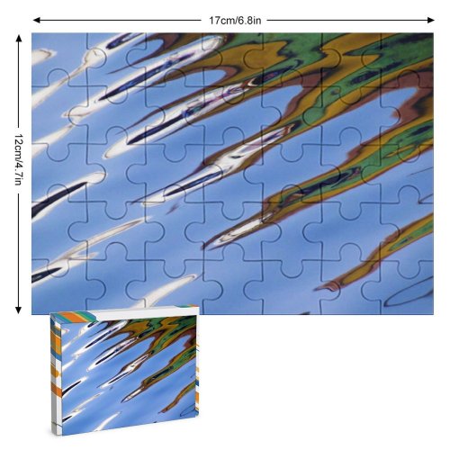 yanfind Picture Puzzle Abstract Ripples Backgroundtextur Colorful Lines Ripple Diagonal Random River Flow Family Game Intellectual Educational Game Jigsaw Puzzle Toy Set