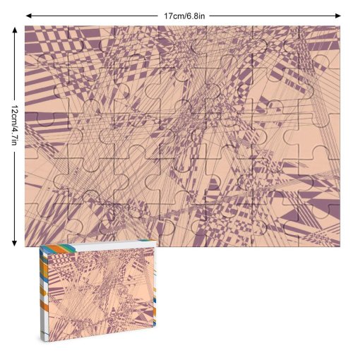 yanfind Picture Puzzle Abstract Shapes Purple Technology Information Texture Abstraction Art Wall Dark Overlay Damaged Family Game Intellectual Educational Game Jigsaw Puzzle Toy Set