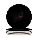yanfind Ceramic Coasters (round) Abstract Dark Galaxy Note Bubble Android Family Game Intellectual Educational Game Jigsaw Puzzle Toy Set