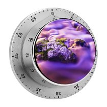 yanfind Timer Romain Guy   Purple Exposure Rock Gradient Beautiful 60 Minutes Mechanical Visual Timer