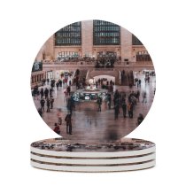 yanfind Ceramic Coasters (round) City Images Terminal Building Center Station Central Metropolis Wallpapers Architecture Airport Urban Family Game Intellectual Educational Game Jigsaw Puzzle Toy Set