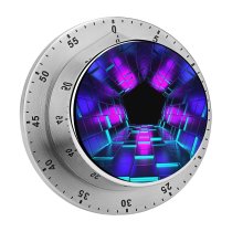 yanfind Timer Björn Crombach Abstract Shapes Purple Dark Vanishing Point Tunnel Pentagon 60 Minutes Mechanical Visual Timer
