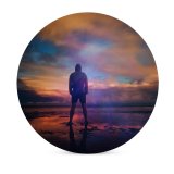 yanfind Ceramic Coasters (round) Zoltan Tasi Beach Planet  Silhouette Cloudy Sky Outdoor Dusk Sunrise Reflection Family Game Intellectual Educational Game Jigsaw Puzzle Toy Set