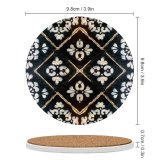 yanfind Ceramic Coasters (round) Chinese Tropical Architecture Singaporean Tile Ceramics Destinations Tradition City Travel Tiled Singapore Family Game Intellectual Educational Game Jigsaw Puzzle Toy Set