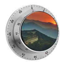 yanfind Timer Trey Ratcliff Great Wall China Sunset Sky Mountains Beijing Trees Aerial 60 Minutes Mechanical Visual Timer