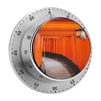 yanfind Timer Denys Nevozhai Shinto Shrine Tokyo Japan Torii Pass Pathway Worship 60 Minutes Mechanical Visual Timer