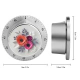 yanfind Timer Scrapbooking Blooming Decor Topper Wedding Depth Cake Flowers Festive Summer Mothers Beautiful 60 Minutes Mechanical Visual Timer