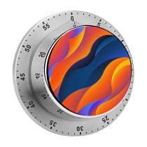 yanfind Timer Catherine Pearson Abstract Colorful Texture 60 Minutes Mechanical Visual Timer