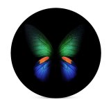 yanfind Ceramic Coasters (round) Dark Minimal Butterfly Galaxy Fold Family Game Intellectual Educational Game Jigsaw Puzzle Toy Set