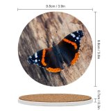 yanfind Ceramic Coasters (round) Antenna Insect Autumn Nymphalid Natural Admiral Beauty Butterfly Wing Outdoors Hungary Arthropod002 Family Game Intellectual Educational Game Jigsaw Puzzle Toy Set