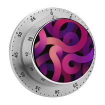 yanfind Timer Abstract  Dark 60 Minutes Mechanical Visual Timer