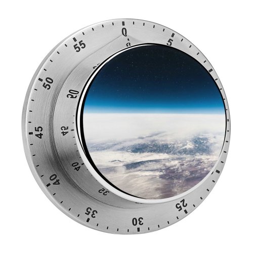 yanfind Timer Daniel Olah  Horizon Above Clouds Starry Sky Polar Regions 60 Minutes Mechanical Visual Timer
