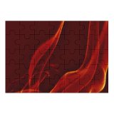 yanfind Picture Puzzle Abstract  Aroma Art Curve Dynamic Elegant Flow form Incense Magic Motion#365 Family Game Intellectual Educational Game Jigsaw Puzzle Toy Set