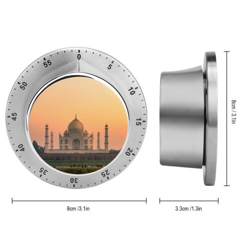 yanfind Timer Taj Mahal India Sunset Sky Wonders Landscape Landmark Famous Place Tourist Attraction 60 Minutes Mechanical Visual Timer