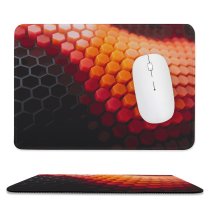 yanfind The Mouse Pad Dante Metaphor Abstract Hexagons Patterns Blocks Pattern Design Stitched Edges Suitable for home office game
