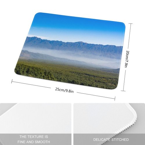 yanfind The Mouse Pad Landscape Peak Countryside Tengchong Pictures Outdoors Stock Free Range 保山市云南省中国 Mountain Pattern Design Stitched Edges Suitable for home office game