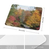 yanfind The Mouse Pad Abies Tree Domain Plant Leaf Fir Public Outdoors Maple Wallpapers Road Pattern Design Stitched Edges Suitable for home office game