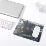 yanfind The Mouse Pad Domain River Canyon Gullfoss Pictures Outdoors Grey Snow Islande Glacier Ice Pattern Design Stitched Edges Suitable for home office game
