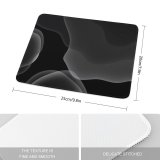 yanfind The Mouse Pad Dark IOS AMOLED Pattern Design Stitched Edges Suitable for home office game
