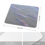 yanfind The Mouse Pad Carp Outdoors Fish Summer Tail Bony Swim Spring Organism Fish Warm Pattern Design Stitched Edges Suitable for home office game