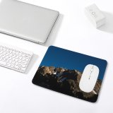 yanfind The Mouse Pad Free Peak Pictures Building Range Outdoors Ice Birds Housing Mountain Images Pattern Design Stitched Edges Suitable for home office game