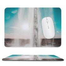 yanfind The Mouse Pad Eruption Iceland Pictures PNG Outdoors Grey Volcano Geyser Mountain Images Wallpapers Pattern Design Stitched Edges Suitable for home office game