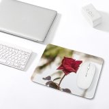 yanfind The Mouse Pad Dry Rose Plant Frost PNG Pictures Winter Flower Beautiful Blossom Images Pattern Design Stitched Edges Suitable for home office game