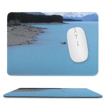 yanfind The Mouse Pad Calm Sky Beau Serene Tree Rocks Wood Plant Wall Mountains Mount Rock Pattern Design Stitched Edges Suitable for home office game