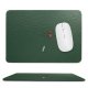 yanfind The Mouse Pad Boats Above Drone From River Ocean Sea Lake Eye Bird's Watercrafts Aerial Pattern Design Stitched Edges Suitable for home office game
