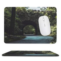 yanfind The Mouse Pad Walkway Road Plant Ma Pictures Recreation Outdoors Stock Tree Garden Stone Pattern Design Stitched Edges Suitable for home office game