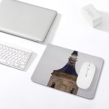 yanfind The Mouse Pad Chapel Church Place Cadiz Clouds Spire Tower Steeple Architecture Sky Worship Rain Pattern Design Stitched Edges Suitable for home office game